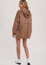 Load image into Gallery viewer, Bailey Fleece Hoodie Tunic (2 Colors)
