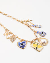Load image into Gallery viewer, Mediterranean Muse Charm Necklace
