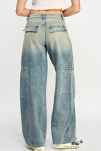 Load image into Gallery viewer, Lucia Mid Rise Cargo Jean
