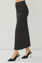 Load image into Gallery viewer, Nicole High Rise Front Slit Maxi Skirt
