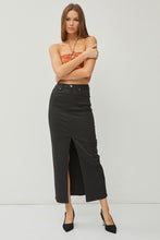 Load image into Gallery viewer, Nicole High Rise Front Slit Maxi Skirt
