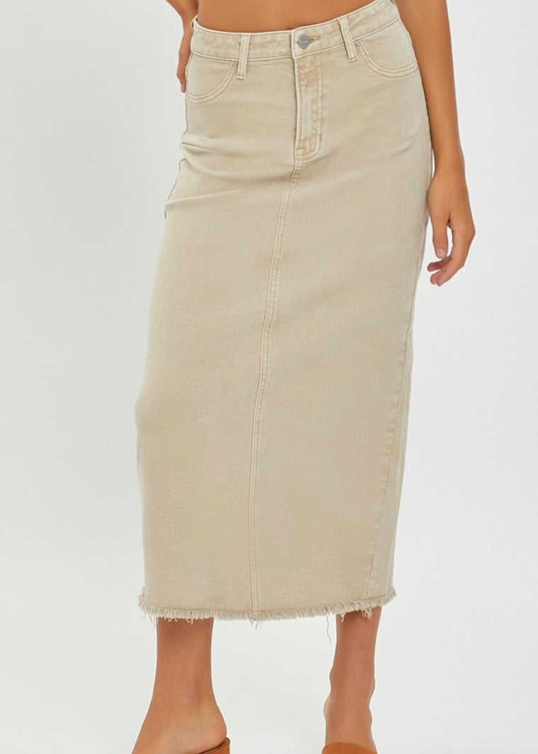 Rory High Rise Maxi Skirt