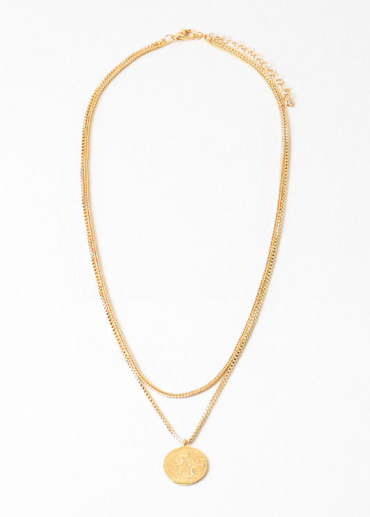 The Delaney Coin Necklace