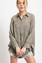 Load image into Gallery viewer, Lara Washed Dolman Sleeve Top
