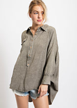 Load image into Gallery viewer, Lara Washed Dolman Sleeve Top
