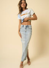 Load image into Gallery viewer, Devon Long Maxi Denim Skirt
