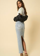 Load image into Gallery viewer, Devon Long Maxi Denim Skirt
