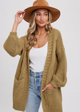Load image into Gallery viewer, Ginny Chunky Cable Cardigan
