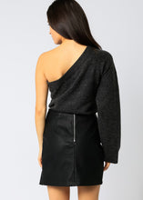 Load image into Gallery viewer, Zoey One Shoulder Sweater (2 Colors)
