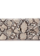 Load image into Gallery viewer, Snake Skin Dual Wear Clutch
