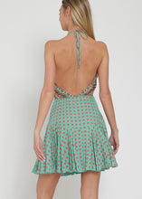 Load image into Gallery viewer, Ariel Halter Backless Mini Dress
