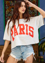 Load image into Gallery viewer, Paris Graphic Jersey Top

