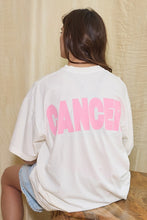 Load image into Gallery viewer, FCK Cancer Oversized Tshirt

