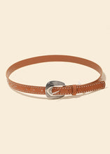Load image into Gallery viewer, Studded Faux Leather Belt (2 Colors)
