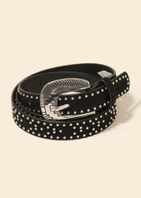 Load image into Gallery viewer, Studded Faux Leather Belt (2 Colors)
