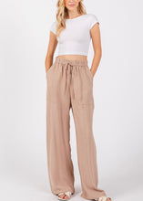 Load image into Gallery viewer, Lori Front Pocket Tie Waist Pant
