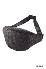 Load image into Gallery viewer, Bondi Straw Woven Crossbody/Belt Bag
