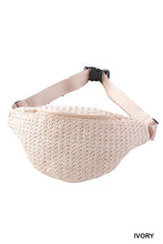 Load image into Gallery viewer, Bondi Straw Woven Crossbody/Belt Bag
