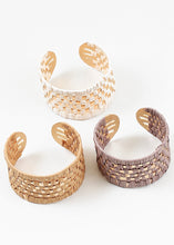 Load image into Gallery viewer, Rattan Cuff (2 Colors)
