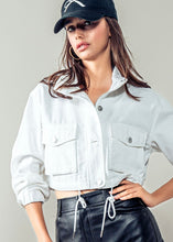 Load image into Gallery viewer, Carla Denim Crop Jacket
