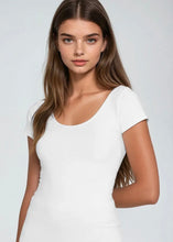 Load image into Gallery viewer, Cap Sleeve Scoop Neck Top (3 Colors)

