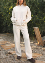 Load image into Gallery viewer, Lia Essential Lounge Fleece Wide Leg Sweat Pant
