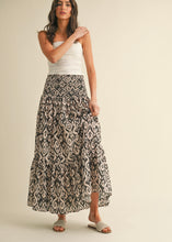 Load image into Gallery viewer, Serena 2 Way Convertible Tiered Maxi Skirt
