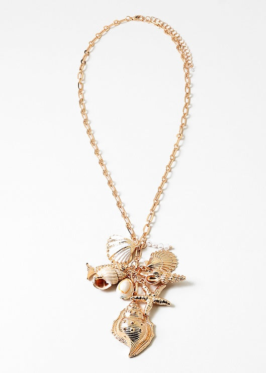 Treasures of the Tide Charm Necklace