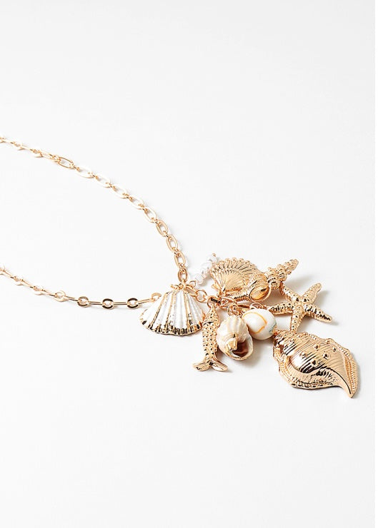 Treasures of the Tide Charm Necklace