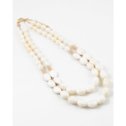 Ivory Coastal Layered Necklace