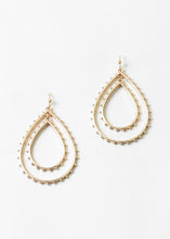 Load image into Gallery viewer, Golden Hour Teardrop Earrings
