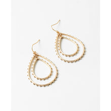 Load image into Gallery viewer, Golden Hour Teardrop Earrings
