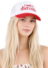 Load image into Gallery viewer, I Need A Diet Coke Trucker Hat
