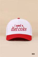 Load image into Gallery viewer, I Need A Diet Coke Trucker Hat
