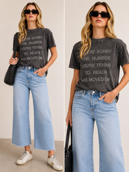 Zara Tummy Control High Rise Crop Jean