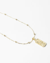 Load image into Gallery viewer, Evil Eye Dog Tag Necklace
