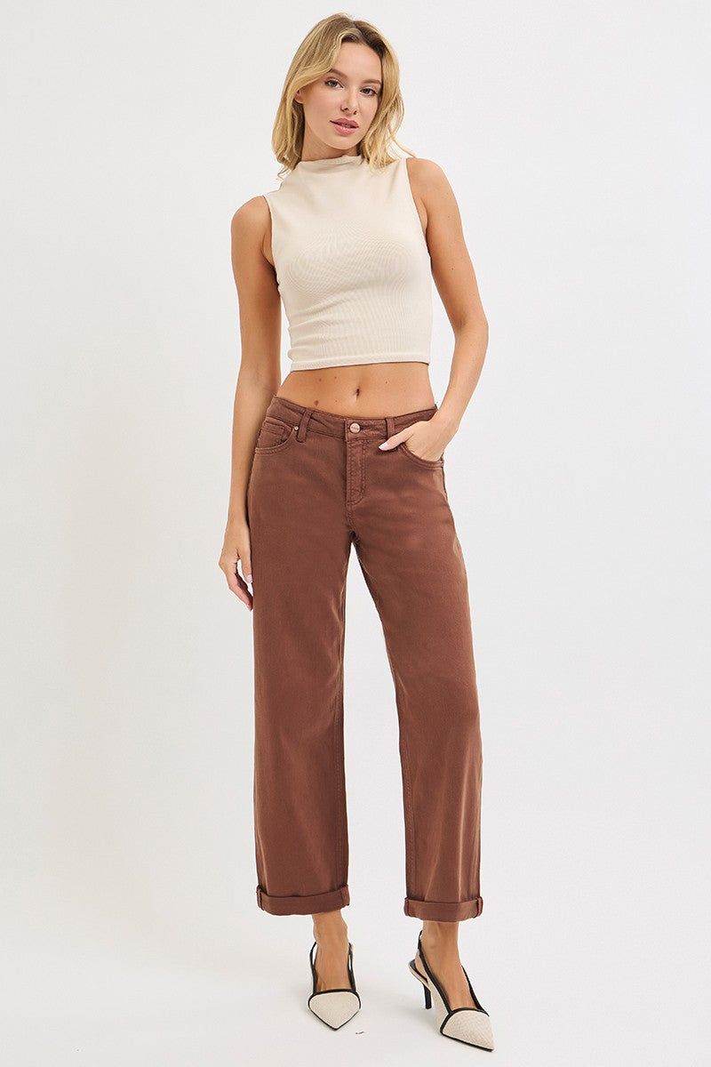 The Claire Tummy Control Relaxed Barrel Jean