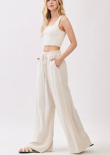 Load image into Gallery viewer, The Hailey Wide Leg Linen Pant
