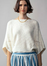 Load image into Gallery viewer, Claire Textured Knit Dolman Sleeve Top
