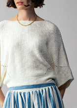 Load image into Gallery viewer, Claire Textured Knit Dolman Sleeve Top

