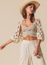 Load image into Gallery viewer, Crochet Shrug Cardigan
