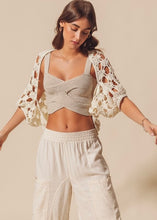 Load image into Gallery viewer, Crochet Shrug Cardigan
