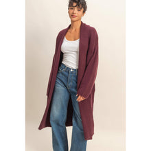 Load image into Gallery viewer, The Willow Longline Duster Cardigan
