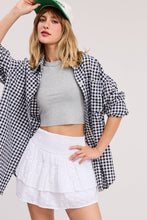 Load image into Gallery viewer, Paige Gingham Button Down Shirt (2 Colors)
