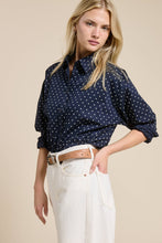 Load image into Gallery viewer, The Dotty Oversized Button-Down
