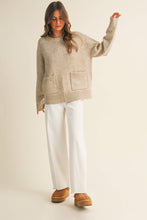 Load image into Gallery viewer, FRONT PATCH POCKET SWEATER TOP
