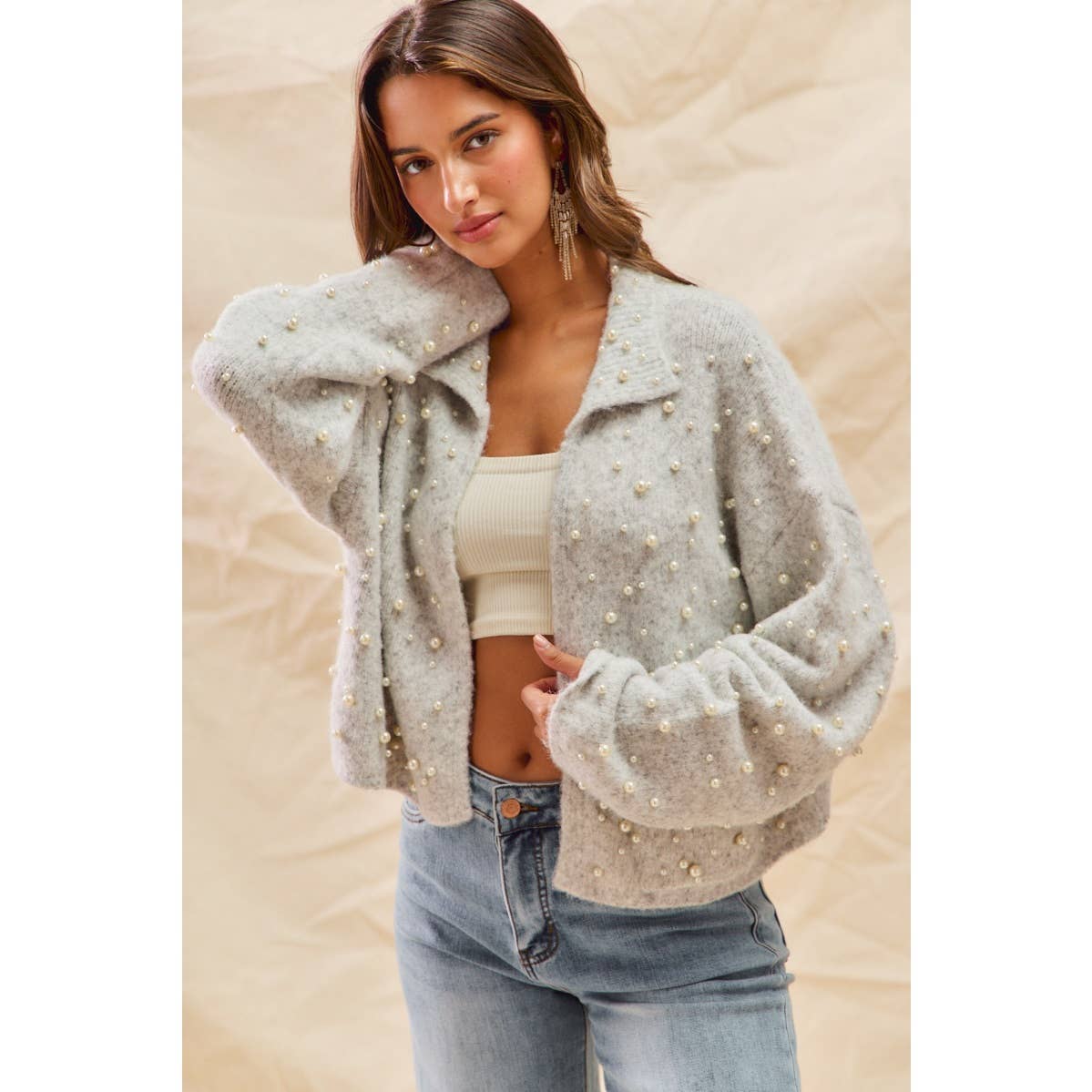 The Estelle Pearl Cardigan