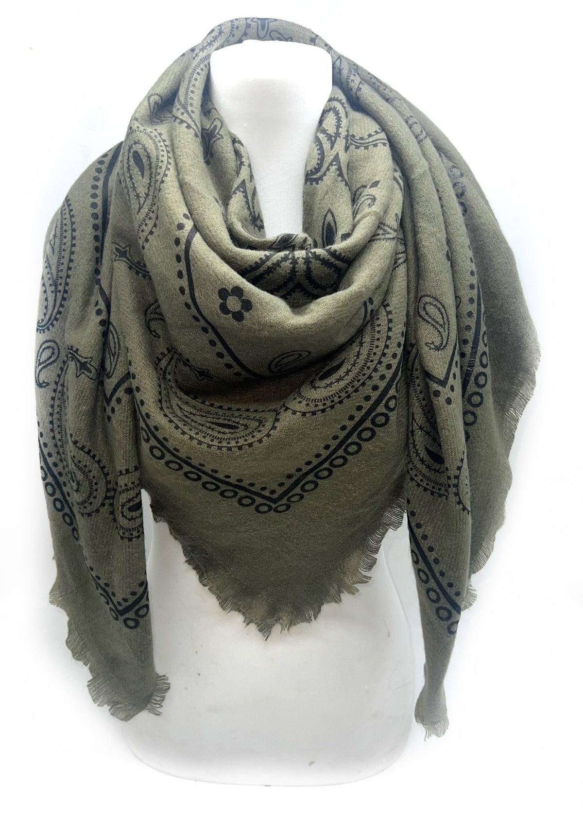 Square Paisley Scarf