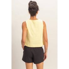 Load image into Gallery viewer, Boxy Fit Crew Neck Tank
