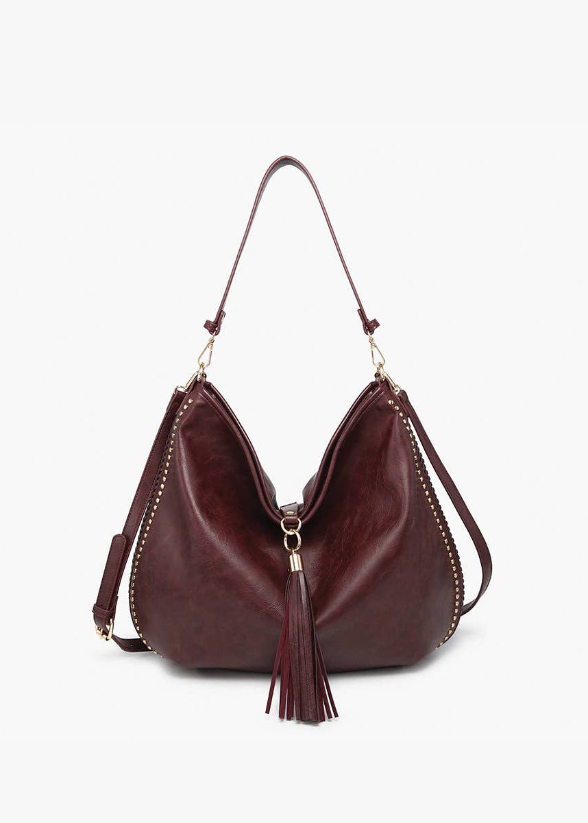 Demi Distressed Slouchy Hobo (2 Colors)